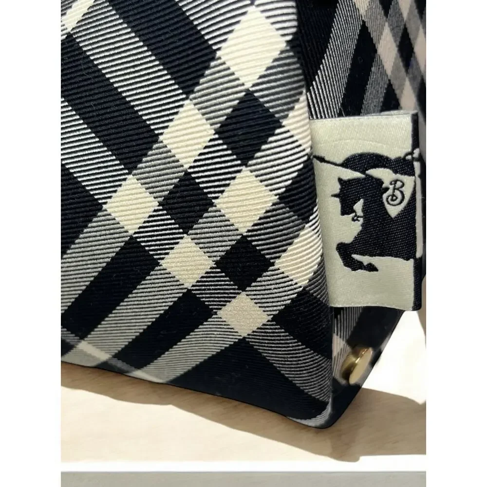 Burberry Small Check Tote Bag - Picture 14 of 16
